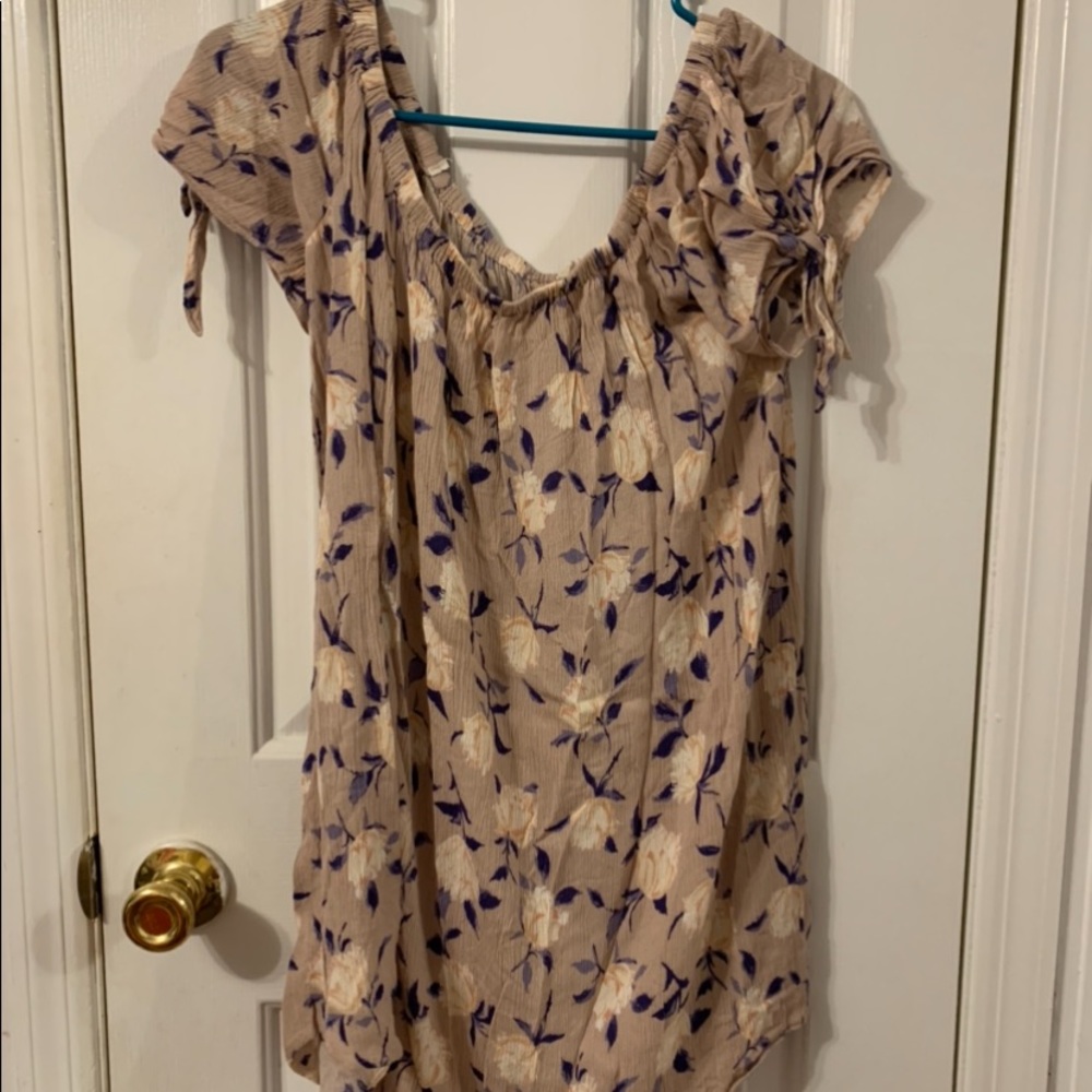 Off the shoulder top